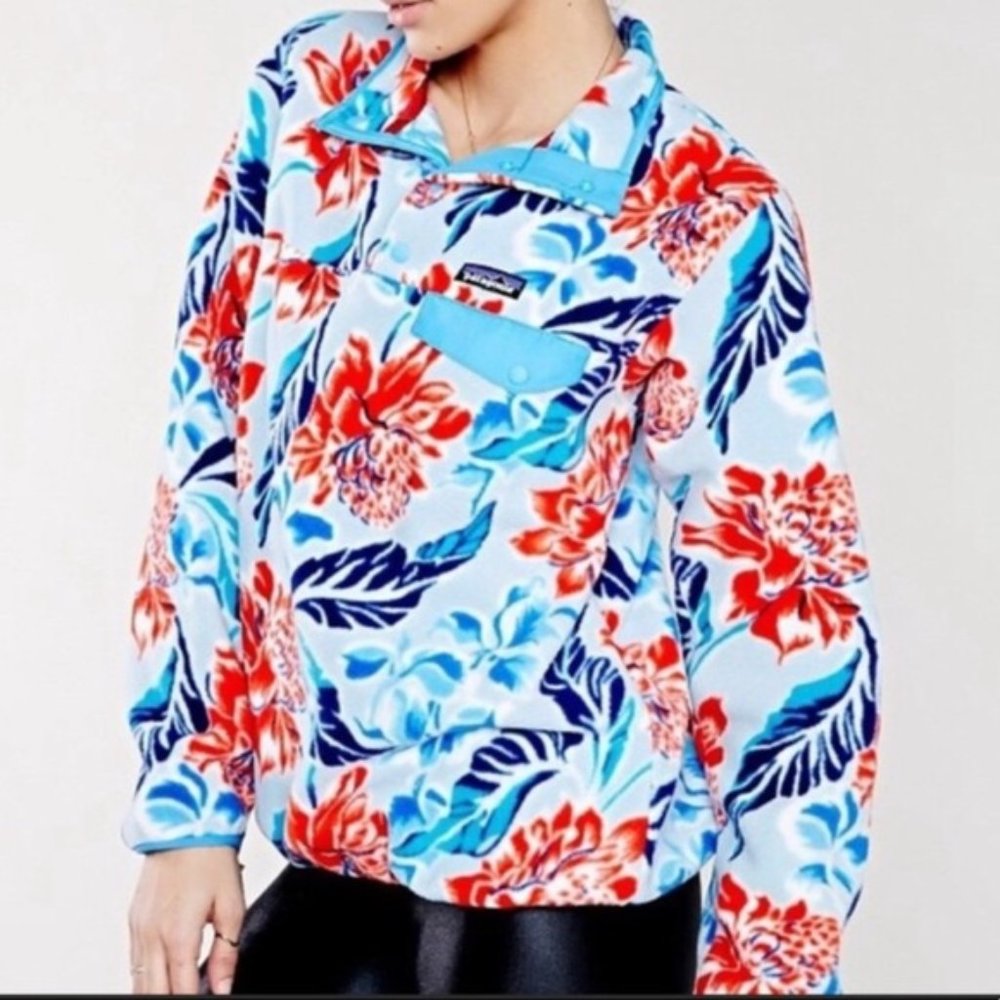 floral patagonia sweater